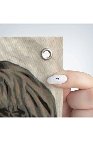 Bansky'nin Bandanalı Beatles Çocuklar İsimli Çalışması Kanvas Duvar Örtüsü-Halısı-5011