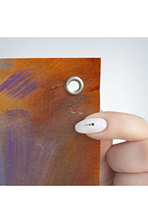 Balerin Kadın Yağlıboya Görünümlü Kanvas Duvar Örtüsü-Halısı, Sanat Evi Dedoru-5026