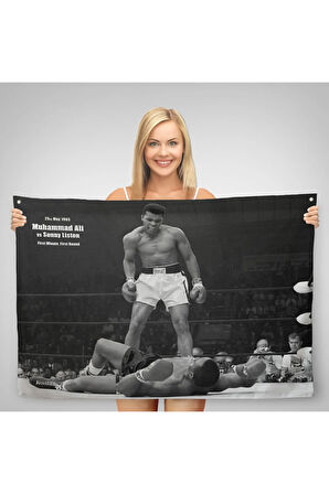 Muhammet Ali Kanvas Duvar Örtüsü-Halısı-5035