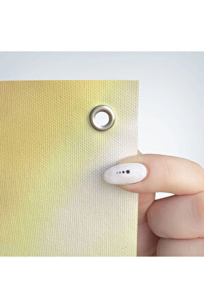 Kayaların Üzerinden Okyanusu İzleyen Beyaz Pelerinli Kadın Kanvas Duvar Örtüsü-Halısı-5091