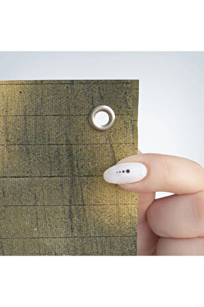 Banksy, Kocası Tarafından Basılan Kadın Kanvas Duvar Örtüsü-Halısı-5093