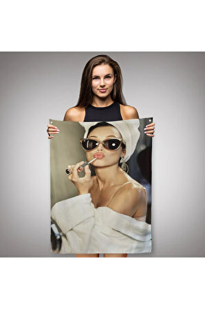 Audrey Hepburn Duvar Örtüsü - Halısı-5106