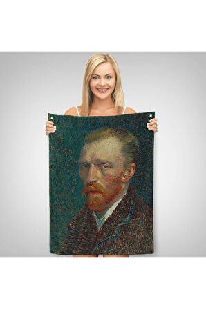 Vincent Van Gogh'un Portresi 1887 Duvar Örtüsü - Halısı-5114
