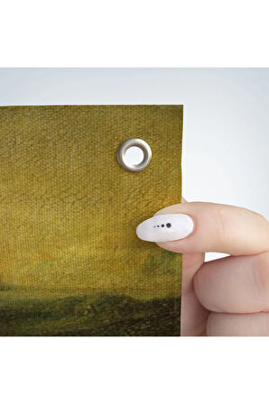 Leonardo da Vinci'nin Ünlü Eseri Mona Lisa Duvar Örtüsü - Halısı-5126