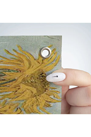 Vincent Van Gogh Ayçiçekleri İsimli Eseri Duvar Örtüsü - Halısı-5133