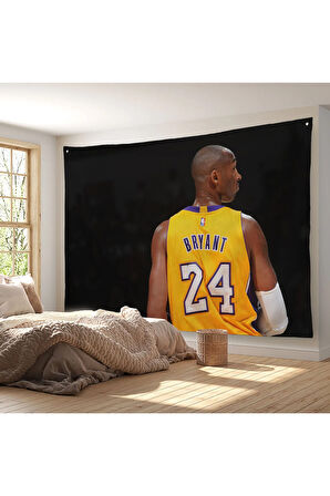 Kobe Bryant Los Angeles Lakers Kanvas Duvar Örtüsü-Halısı-5148
