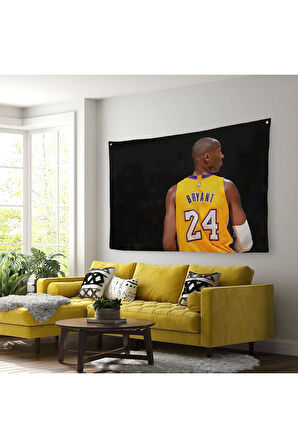 Kobe Bryant Los Angeles Lakers Kanvas Duvar Örtüsü-Halısı-5148