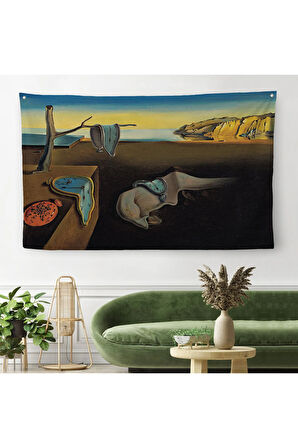 Salvador Dali - The Persistence of Memory Duvar Örtüsü-Halısı-5168