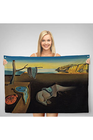 Salvador Dali - The Persistence of Memory Duvar Örtüsü-Halısı-5168