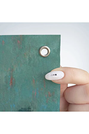 Ünlü Ressam ve Kelebekler Kanvas Duvar Örtüsü-Halısı-5169