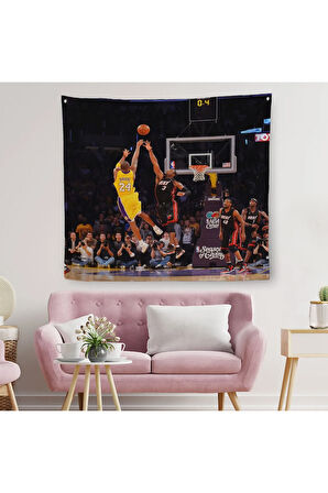 Kobe Bryant Kanvas Duvar Örtüsü-Halısı-5172