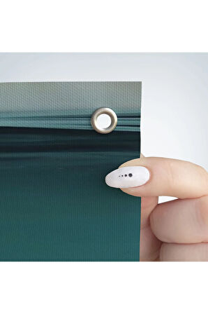 Denizde Salıncakla Sallanan Kız Duvar Örtüsü - Halısı-5233