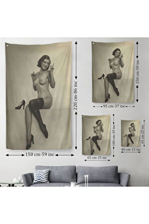 William Mortensen Külkedisi Duvar Örtüsü - Halısı-5261