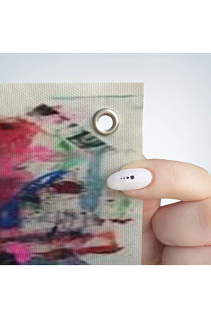 Kendi Kafasını Boyayan Adam Gerçeküstü Duvar Sanatı Duvar Örtüsü - Halısı-5263