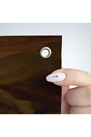 Dante ve Virgil Cehennemde William Adolphe Bouguereau Klasik Duvar Örtüsü - Halısı-5265