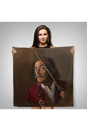 Salvador Dali Kanvas Duvar Örtüsü-Halısı-5325
