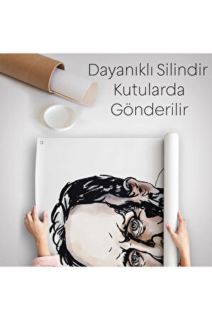 Galileo Galilei Dekoratif Duvar Örtüsü - Halısı-5915