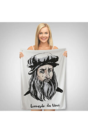 Leonardo da Vinci Dekoratif Duvar Örtüsü - Halısı-5918