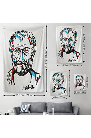 Aristoteles Dekoratif Duvar Örtüsü - Halısı-5919