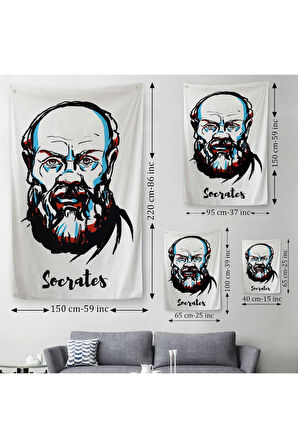Socrates Dekoratif Duvar Örtüsü - Halısı-5969