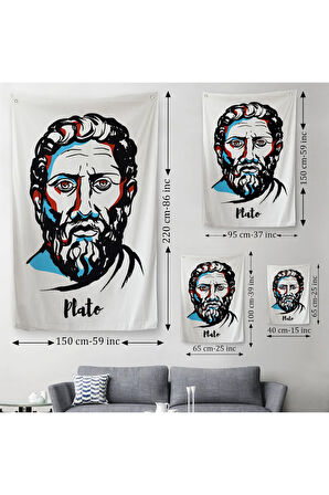 Plato Dekoratif Duvar Örtüsü - Halısı-5970