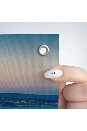 Boğaziçi Kuş Bakışı Dekoratif Duvar Örtüsü - Halısı-5971