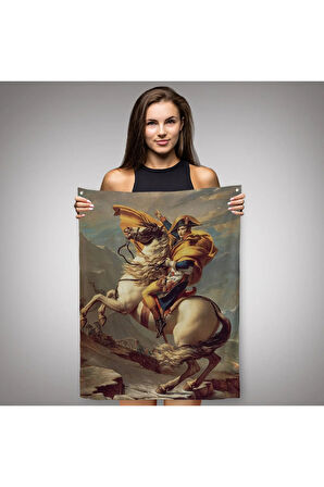 Alpleri Aşan Napolyon Duvar Örtüsü - Halısı-6011