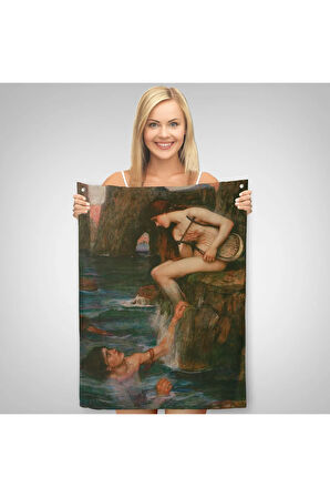 John William Waterhouse 1849-1917 İngiltere Duvar Örtüsü - Halısı-6029