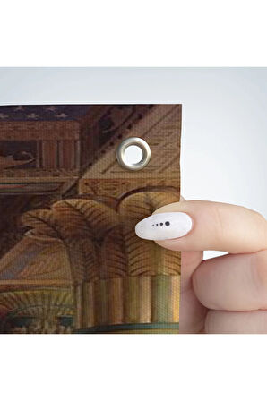 Kinuko Yamabe Craft Mısırlı Kadın Çalışması Kanvas Duvar Örtüsü - Halısı-6047