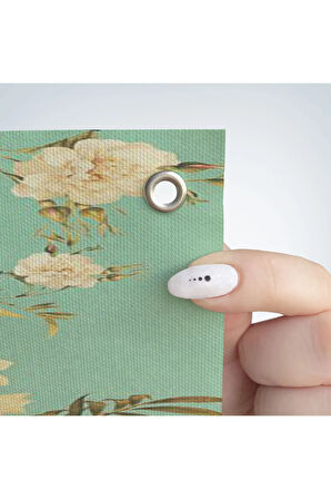 Çiçek Başlı Siyahi Kadın, Afrıkalı Kadın Kanvas Duvar Örtüsü - Halısı -6079