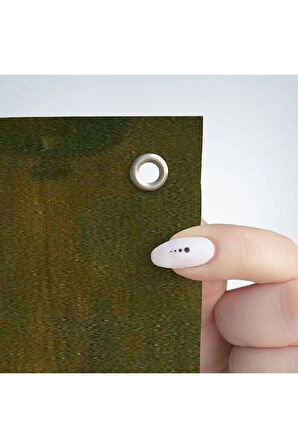 İranlı Ressam Morteza Kartouzıan Garip Çocuk Eseri Duvar Örtüsü - Halısı-6088