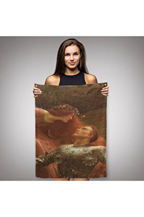 Merhametsiz Kadın Duvar Örtüsü - Halısı-6098