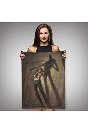 Sürreal Depresyon Duvar Örtüsü - Halısı-6111