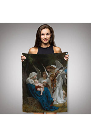 Song of the Angels, Meleklerin Şarkısı Dekoratif Duvar Örtüsü - Halısı-6123