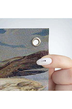 Ruggiero ve Angelica Kurtuluş Eseri Dekoratif Duvar Örtüsü - Halısı-6139