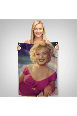 Marilyn Monroe Dekoratif Duvar Örtüsü - Halısı-6150