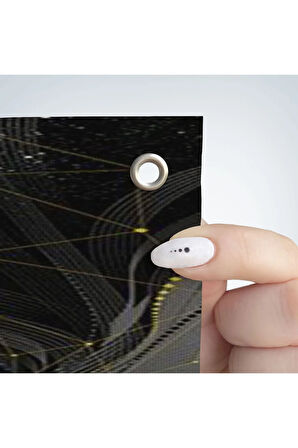 Sürreal Siyah Kadın Dekoratif Duvar Örtüsü - Halısı-6151