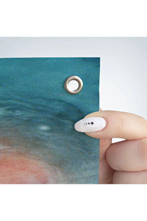 Su Altındaki Kadın Dekoratif Duvar Örtüsü - Halısı-6202