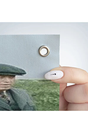 Atatürk Silah Arkadaşları İle Cephede Dekoratif Duvar Örtüsü - Halısı-6211