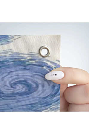 Vincent van Gogh'un Renkli Tasviri Duvar Örtüsü - Halısı-6224