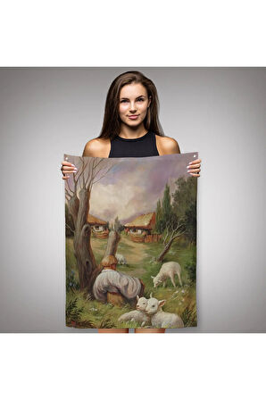 Nasıl Bakarsan Öyle Görürsün, Sürreal Duvar Örtüsü - Halısı-6226