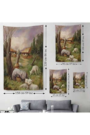 Nasıl Bakarsan Öyle Görürsün, Sürreal Duvar Örtüsü - Halısı-6226