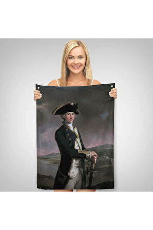 İngiliz Amiral Horatio Nelson Dekoratif Duvar Örtüsü - Halısı-6227