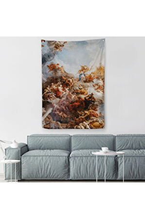 Rönesans Melekleri Dekoratif Duvar Örtüsü - Halısı-6229