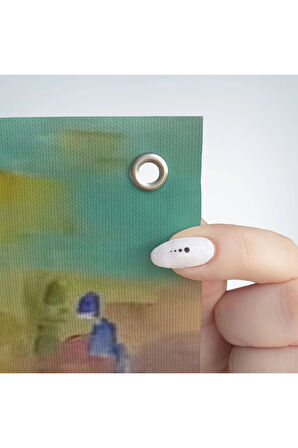 Keman Çalan Kadın Dekortif Duvar Örtüsü - Halısı-6233