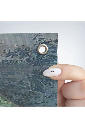 Gecenin Meleği Dekoratif Duvar Örtüsü - Halısı-6244