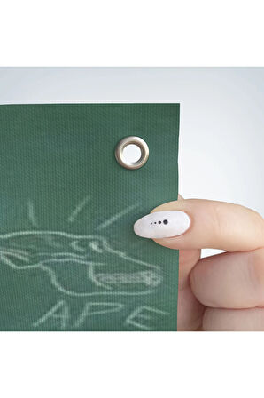 İnsanın Tersine Evrimine Anlatan Manmun Duvar Örtüsü - Halısı-6265