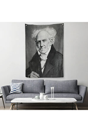 Arthur Schopenhauer Duvar Örtüsü - Halısı -6266