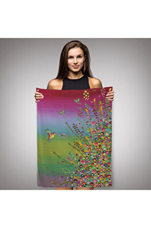 Gizli Bahçe Dekoatif Duvar Örtüsü - Halısı-6275