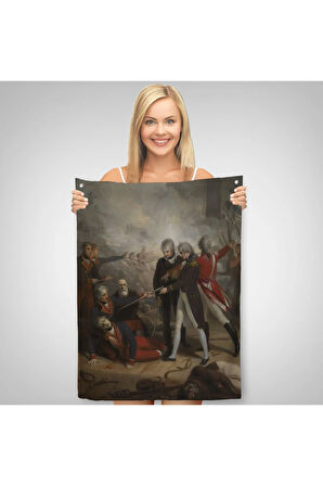 San Nicolas'ın St Vincent'ta Teslim Olması Reprodüksiyon Duvar Örtüsü - Halısı-6277